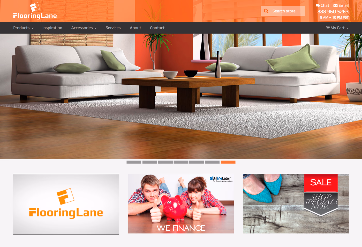 Flooring Lane — desktop