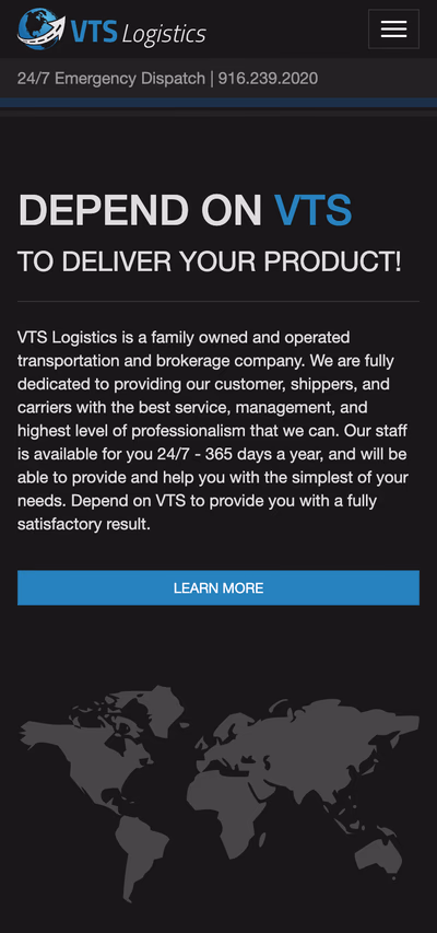 VTS Logistics — mobile